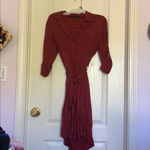 Velvet Heart Shirt Dress